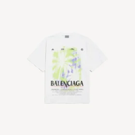 Heren-T-shirt ‘The Window’ met medium pasvorm in wit