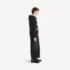 Heren ‘The Door’ oversized Hoodie met ritssluiting in zwart