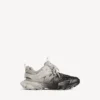 Heren Track gradient sneaker in zwart/beige