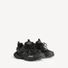 Heren Track piercing-Sneakers in zwart