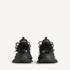 Heren Track piercing-Sneakers in zwart