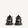 Heren Track piercing-Sneakers in zwart