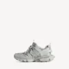 Heren-Track-signature-Sneaker in grijs/neongeel