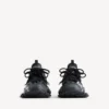 Heren Track Signature-sneaker in zwart/wit