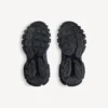 Heren Track Signature-sneaker in zwart/wit