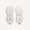 Heren track-sneaker met veters in wit/rood/grijs/zwart