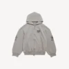Heren WFP Hoodie met ritssluiting in Balenciaga-grijs