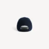 Herenpet met logo in marineblauw