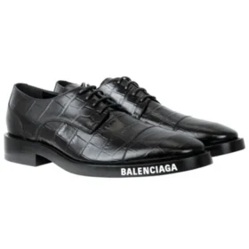 Herre Veterschoenen platte schoenen “Black” 590716WBBV41090