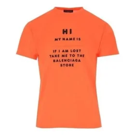 Hi My Name Is T-shirt “Orange” 661705TKVK47513