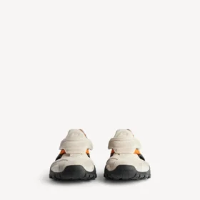 Hikesandalen voor heren in grijs/beige/oranje/zwart