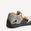 Hikesandalen voor heren in grijs/beige/oranje/zwart