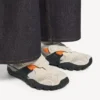 Hikesandalen voor heren in grijs/beige/oranje/zwart