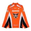 Hockey-T-shirt met panelen en lange mouwen “Orange” 657105TKV247074