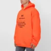 Hoi, mijn naam is Hoodies “Fluorescerend oranje/zwart” 651799TKVK57513