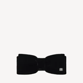 Holli-haaraccessoire voor dames in zwart/glanzend zilver