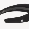 Holli-hoofdband voor dames in zwart/glanzend zilver
