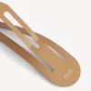 Holli XXL-set met 2 haarspeldjes voor dames in beige/glanzend zilver