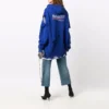 Hoodie ‘Blue’ met ‘Political Campaign Destroyed’-opdruk 662718T32124691