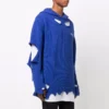 Hoodie ‘Blue’ met ‘Political Campaign Destroyed’-opdruk 662718T32124691