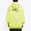 Hoodie met Alphabet-logo in geel 578135TJVD47110
