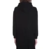 Hoodie met capuchon en BB-logo, lange mouwen, zwart 612959TJVD71000