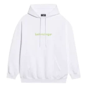 Hoodie met copyrightlogo, medium pasvorm, “White” 578135TIV559152