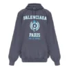 Hoodie met ‘Est. 1917’-collegelogo “Navy” 697879TMV964140