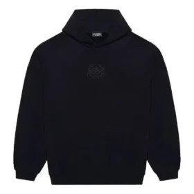Hoodie met geborduurd BB-embleem “Black” 620973TKV721069