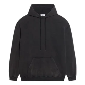 Hoodie met geborduurd logo “Black” 578135TLVB81146