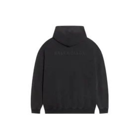Hoodie met geborduurd logo “Black” 578135TLVB81146
