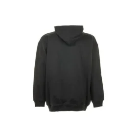Hoodie met geborduurd logo “Washed Black” 570811TKVB58190