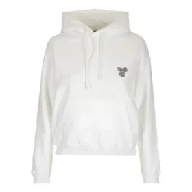 Hoodie met geborduurde koala, wit 612959TIVD29000