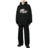 Hoodie met handgetekend BB Icon, ruime pasvorm “Black” 620973TNVQ11059