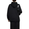 Hoodie met lange mouwen en alfabetprint Zwart 578135TJVE11034
