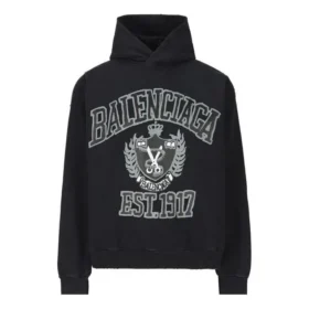 Hoodie met logo “Black Cottom” 744463TOVK28190