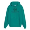 Hoodie met logo Groen 556111TDV043068