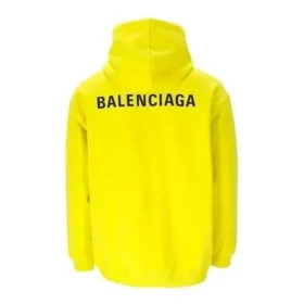Hoodie met logo in medium pasvorm “Yellow” 600583TIV847440