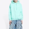 Hoodie met logo, medium pasvorm “Terquesa” 600583TLVB83062