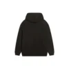 Hoodie met logo, medium pasvorm “Washed Black” 600583TLVB81146