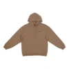Hoodie met logo op de rug, normale pasvorm “Brown” 600583TMVF57761