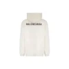 Hoodie met logo op de rug, normale pasvorm “Off White” 600583TMVF5-9069