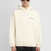 Hoodie met logo op de rug, normale pasvorm “Off White” 600583TMVF5-9069