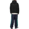 Hoodie met logo op de rug “Zwart” 674986TLV971069