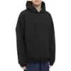 Hoodie met logo op de rug “Zwart” 674986TLV971069