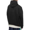 Hoodie met logo op de rug “Zwart” 674986TLV971069