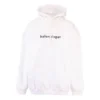 Hoodie met logo-opdruk Wit 578135TIV559040