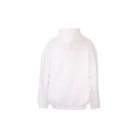 Hoodie met logo-opdruk Wit 578135TIV559040