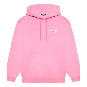 Hoodie met medium pasvorm voor Political Campaigns “Pink” 600583TJVD45713