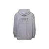 Hoodie met print en ritssluiting, small fit “Grijs” 744454TOVN41167